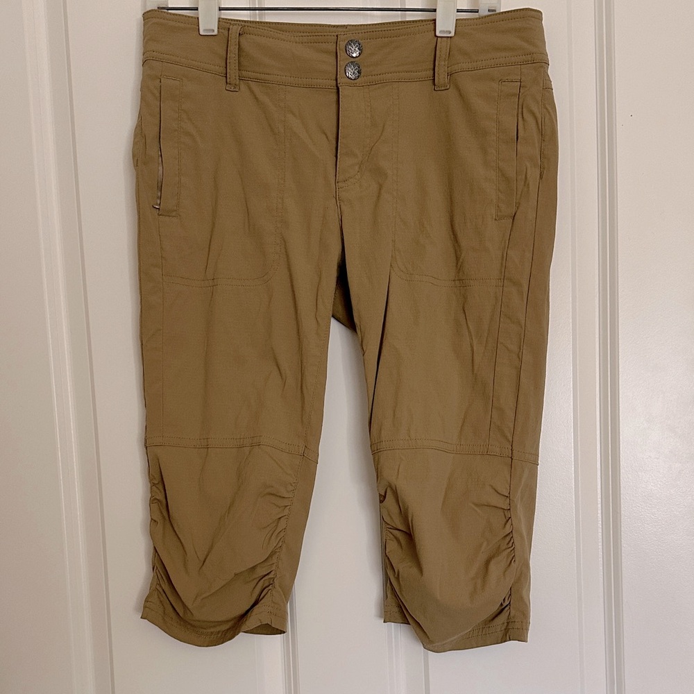 Prana Khaki Drawstring Pants